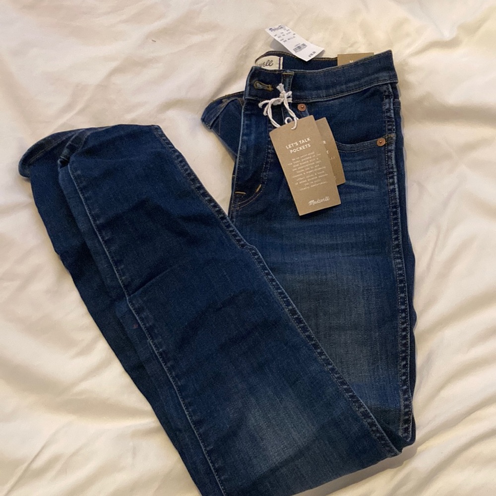 Madewell 10” high rise skinny